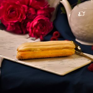 ЭКЛЕРЫ С БЕЛЫМ ШОКОЛАДОМ